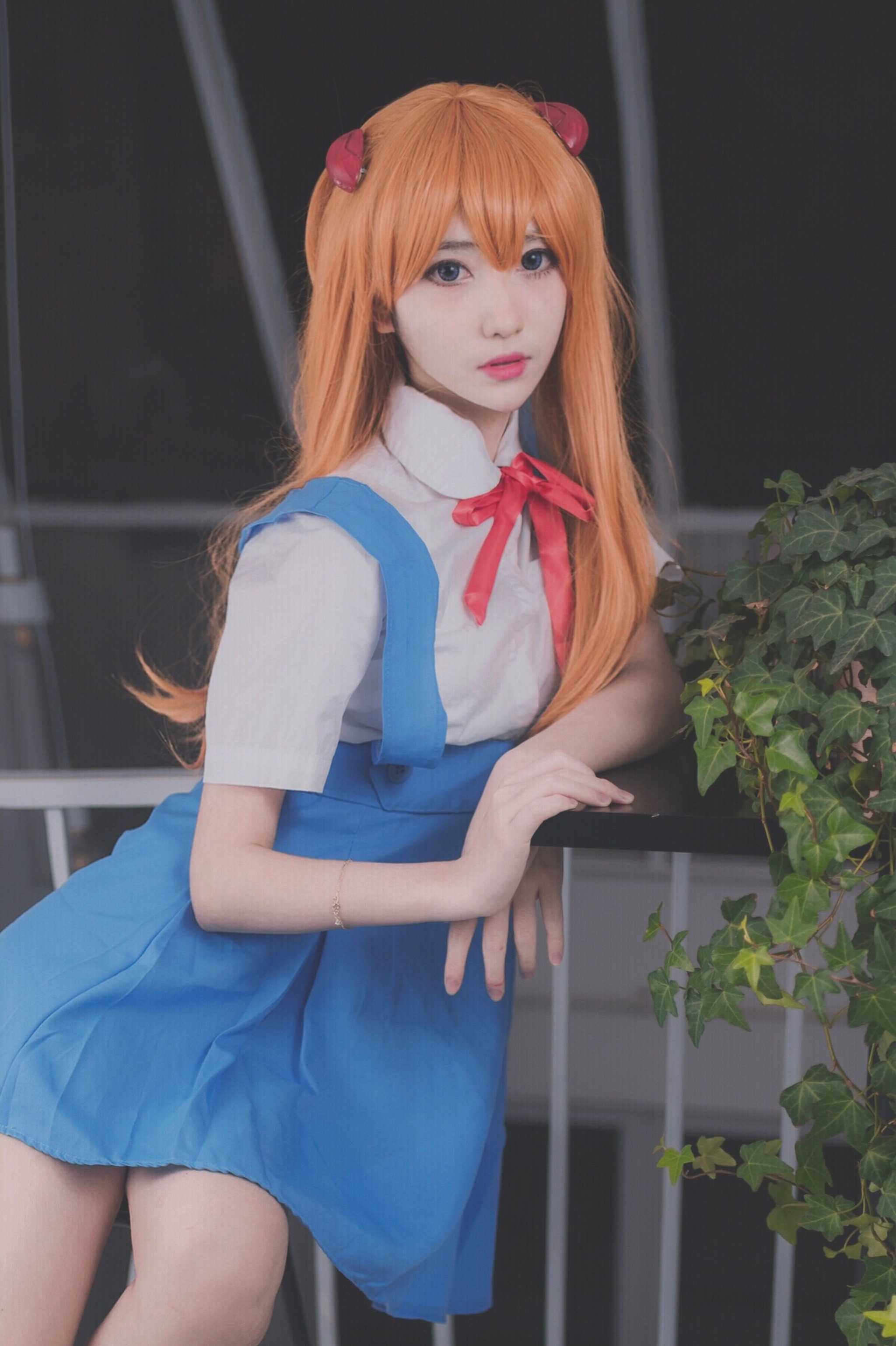 南桃Momoko - NO.035 明日香制服 [15P]-XikXak